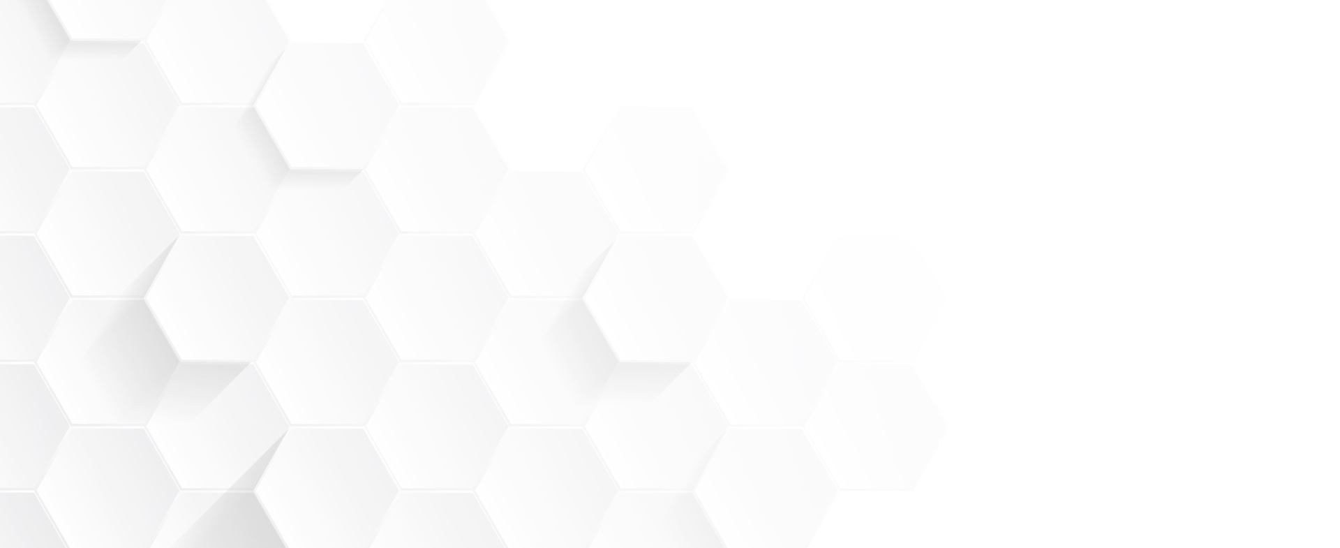 white hexagon pattern